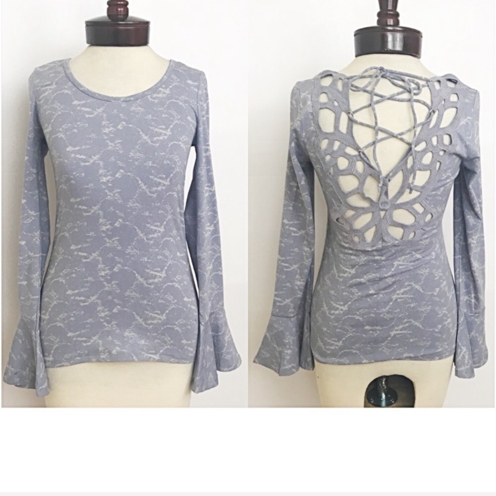 📍SALE Gorgeous Back Detail Boho Sleeve Top XSS - Picture 5 of 5